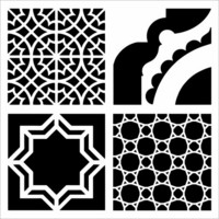 Sabluuna 15x15 cm - The Crafter's Workshop Marrakesh Tiles
