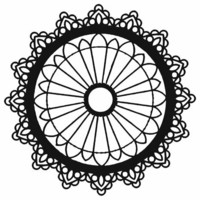 Sabluuna 15x15 cm - The Crafter's Workshop Petal Mandala