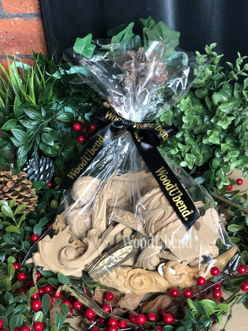 2-laadun puukoristeita 250 g - WoodUBend 2-laatu
