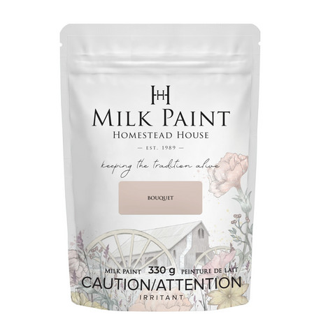 Maalijauhe - Milk Paint HH Bouquet - Kukanpunainen