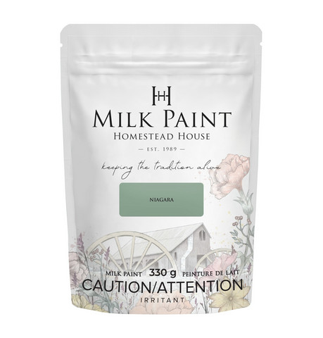Maalijauhe - Milk Paint HH Niagara - Vesiputouksensininen