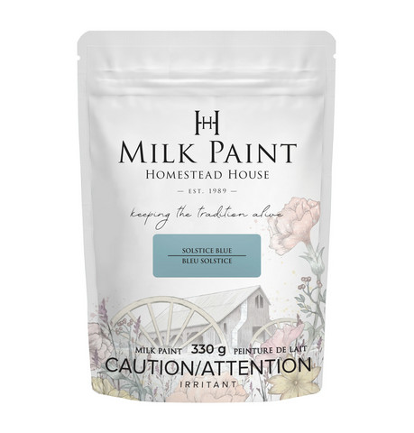 Maalijauhe - Milk Paint HH Solstice Blue - Päivänseisauksensininen