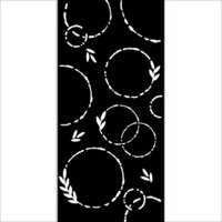 Sabluuna 20x25 cm - Stamperia Thick Stencil Garlands