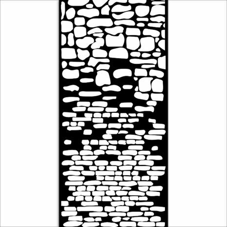 Sabluuna 20x25 cm - Stamperia Thick Stencil Bricks