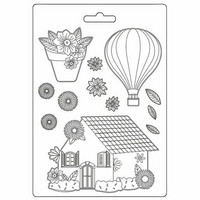 Muotti 15x21 cm - Stamperia Soft Mould House