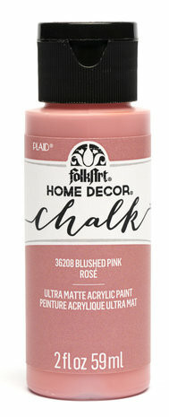 Kalkkimaali vaaleanpunainen - FolkArt Chalk - Blushed Pink 59 ml