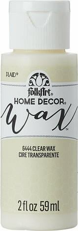 Vaha väritön - FolkArt Home Decor Wax Clear Wax - 59 ml