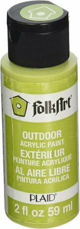 Ulkomaali vaaleanvihreä - FolkArt Outdoor - Yellow Citron 59 ml