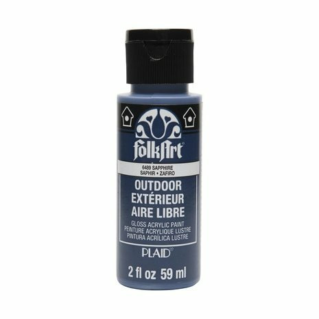 Ulkomaali tummansininen - FolkArt Outdoor - Sapphire 59 ml