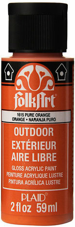 Ulkomaali oranssi - FolkArt Outdoor - Pure Orange 59 ml