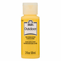 Ulkomaali keltainen - FolkArt Outdoor - Lemon Custard 59 ml