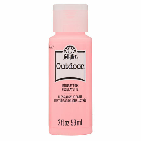 Ulkomaali vaaleanpunainen - FolkArt Outdoor - Baby Pink 59 ml