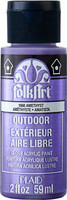Ulkomaali metallinen violetti - FolkArt Outdoor - Amethyst 59 ml
