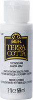 Tekstuurimaali valkoinen - FolkArt Terra Cotta - Snowbank 59 ml