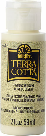 Tekstuurimaali keltainen - FolkArt Terra Cotta - Desert Dune 59 ml