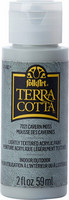 Tekstuurimaali harmaa - FolkArt Terra Cotta - Cavern Moss 59 ml