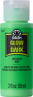 Pimeässä hohtava maali vihreä - FolkArt Glow-In-The-Dark - Green 59 ml
