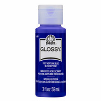 Kiiltävä akryylimaali sininen - FolkArt Glossy - Neptune Blue 59 ml