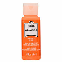 Kiiltävä akryylimaali oranssi - FolkArt Glossy - Tiger Lily 59 ml