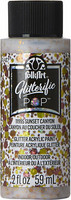 Glitterlakka ruskea - FolkArt Glitterific Pop - Sunset Canyon 59 ml