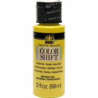 Helmiäismaali keltainen - FolkArt Color Shift - Yellow Flash 59 ml