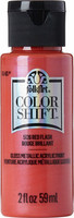 Helmiäismaali punainen - FolkArt Color Shift - Red Flash 59 ml