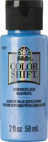 Helmiäismaali sininen - FolkArt Color Shift - Blue Pastel 59 ml