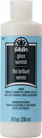Kiiltävä lakka - FolkArt Gloss Varnish Non-Yellowing Sealer - 236 ml