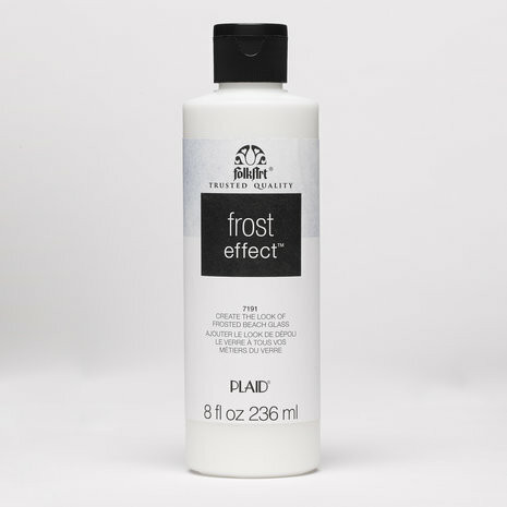 Huurremaali valkoinen - FolkArt Frost Effect - 236 ml