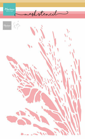 Sabluuna 15x21 cm - Marianne Design Mask Stencil Tiny's Oops