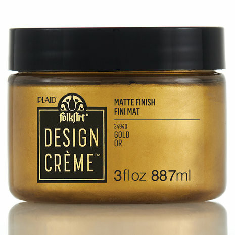 Sabluunatahna kultainen - FolkArt Design Creme Gold - 88 ml