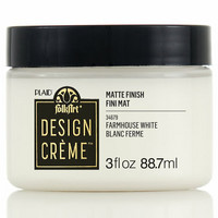 Sabluunatahna valkoinen - FolkArt Design Creme Farmhouse White - 88 ml