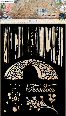 Sabluuna 15x21 cm - Studio Light Feelings of Freedom Mask Freedom