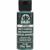 Monikäyttömaali tummanvihreä - FolkArt Multi-Surface Satin Sap Green 59 ml