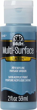 Monikäyttömaali sininen - FolkArt Multi-Surface Satin Skyline 59 ml