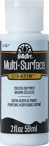 Monikäyttömaali sininen - FolkArt Multi-Surface Satin Sky Mist 59 ml