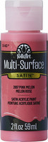 Monikäyttömaali pinkki - FolkArt Multi-Surface Pink Melon 59 ml