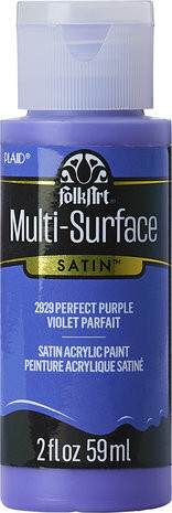Monikäyttömaali violetti - FolkArt Multi-Surface Satin Perfect Purple 59 ml