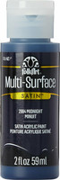 Monikäyttömaali sininen - FolkArt Multi-Surface Satin Midnight 59 ml