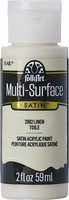 Monikäyttömaali ruskea - FolkArt Multi-Surface Satin Linen 59 ml