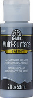 Monikäyttömaali harmaa - FolkArt Multi-Surface Satin French Gray 59 ml