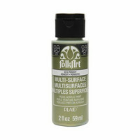 Monikäyttöhelmiäsmaali vihreä - FolkArt Multi-Surface Pearl Peridot 59 ml