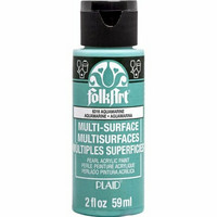 Monikäyttöhelmiäsmaali turkoosi - FolkArt Multi-Surface Pearl Aquamarine 59 ml