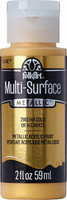Metallihohtomaali kulta - FolkArt Multi-Surface Metallic 14K Gold 59 ml