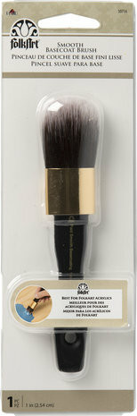Ovaali sivellin 2,5 cm - FolkArt Smooth Basecoat Brush