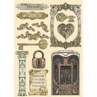 Vanerikoristeet 15x21 cm - Stamperia Magic Forest Wooden Shape