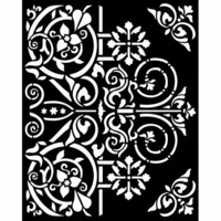 Sabluuna 20x25 cm - Stamperia Magic Forest Thick Stencil Door Ornaments