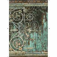 Decoupage-paperi A4 - Stamperia Magic Forest Packed Metal Decoration