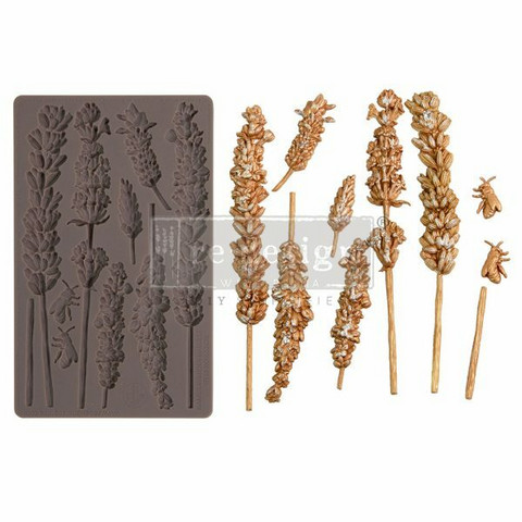 Silikonimuotti 13x21 cm - Redesign Decor Moulds Lavender Harvest