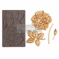 Silikonimuotti 13x21 cm - Redesign Decor Moulds Peony Suede
